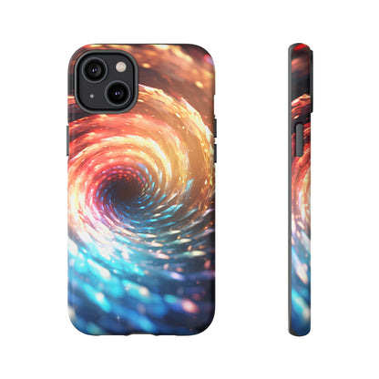 Crystal Portal of Light Phone Case – Vibrant Cosmic Design for iPhone, Samsung Galaxy, and Google Pixel Devices