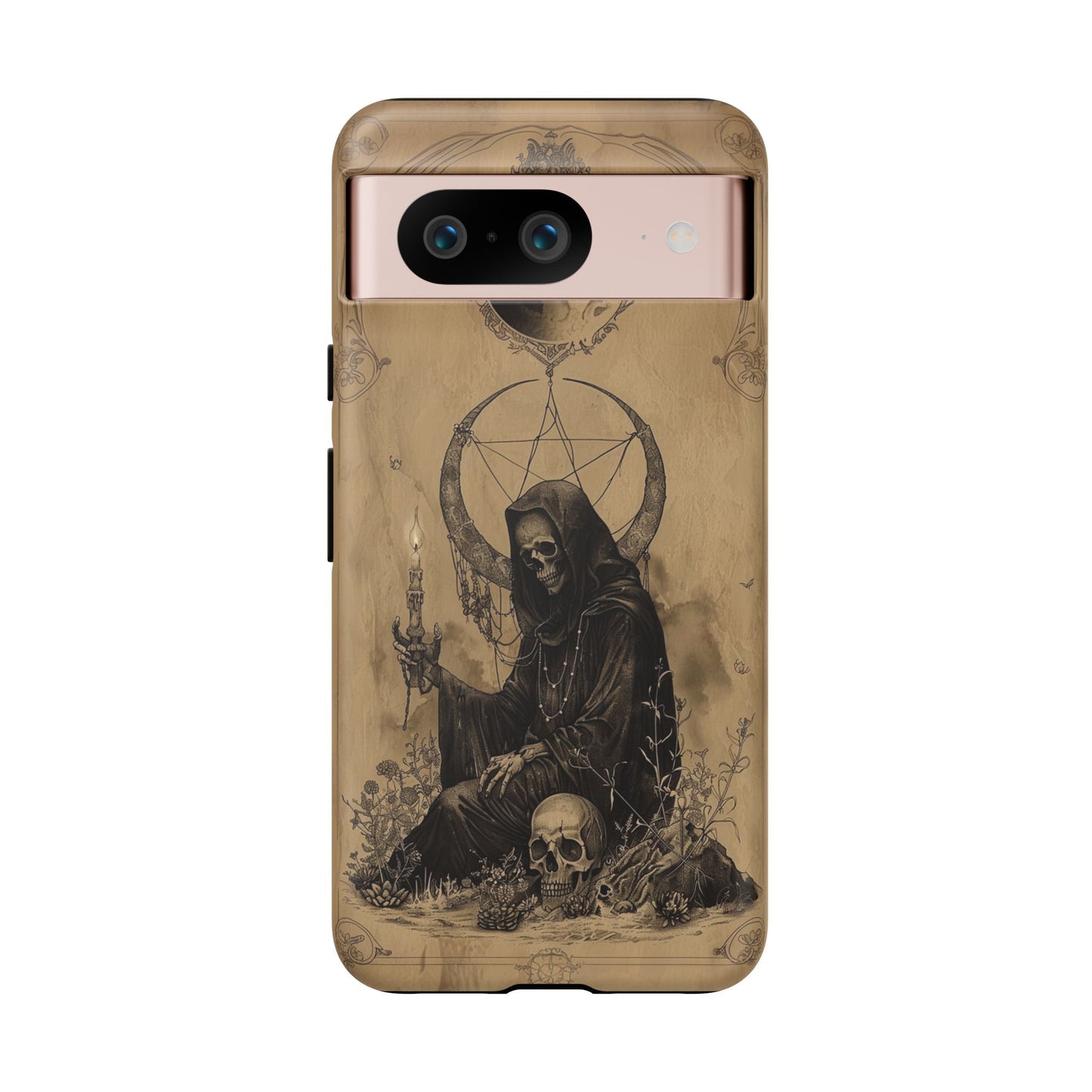 Gothic Reaper Phone Case - Dark Aesthetic Art for iPhone, Samsung, Google Pixel