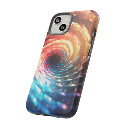 Crystal Portal of Light Phone Case – Vibrant Cosmic Design for iPhone, Samsung Galaxy, and Google Pixel Devices