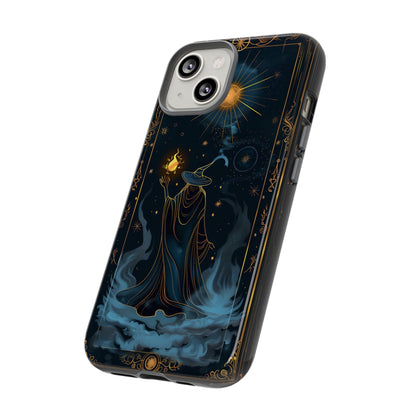 Enchanted Wizard Spellcaster Galaxy Phone Case - Mystical Wizardry Art For iPhone, Samsung Galaxy, and Google Pixel Devices