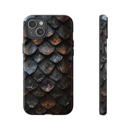 Dragon Scales Phone Case – Fantasy DnD Roleplay Design for iPhone, Samsung Galaxy, and Google Pixel Devices