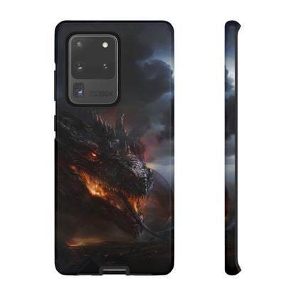 Fiery Dragon Phone Case - Epic Fantasy Art for iPhone, Samsung Galaxy, and Google Pixel Devices