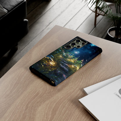 Fireflies in the Forest Tough Phone Case – Enchanting Summer Night Design for iPhone, Samsung Galaxy, and Google Pixel Devices