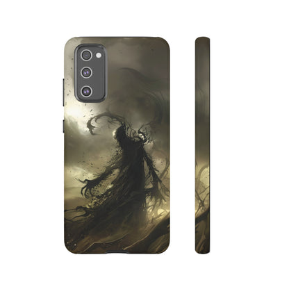 Dark Spirit Phone Case – Grim Reaper Haunting Design for iPhone, Samsung Galaxy, and Google Pixel Devices