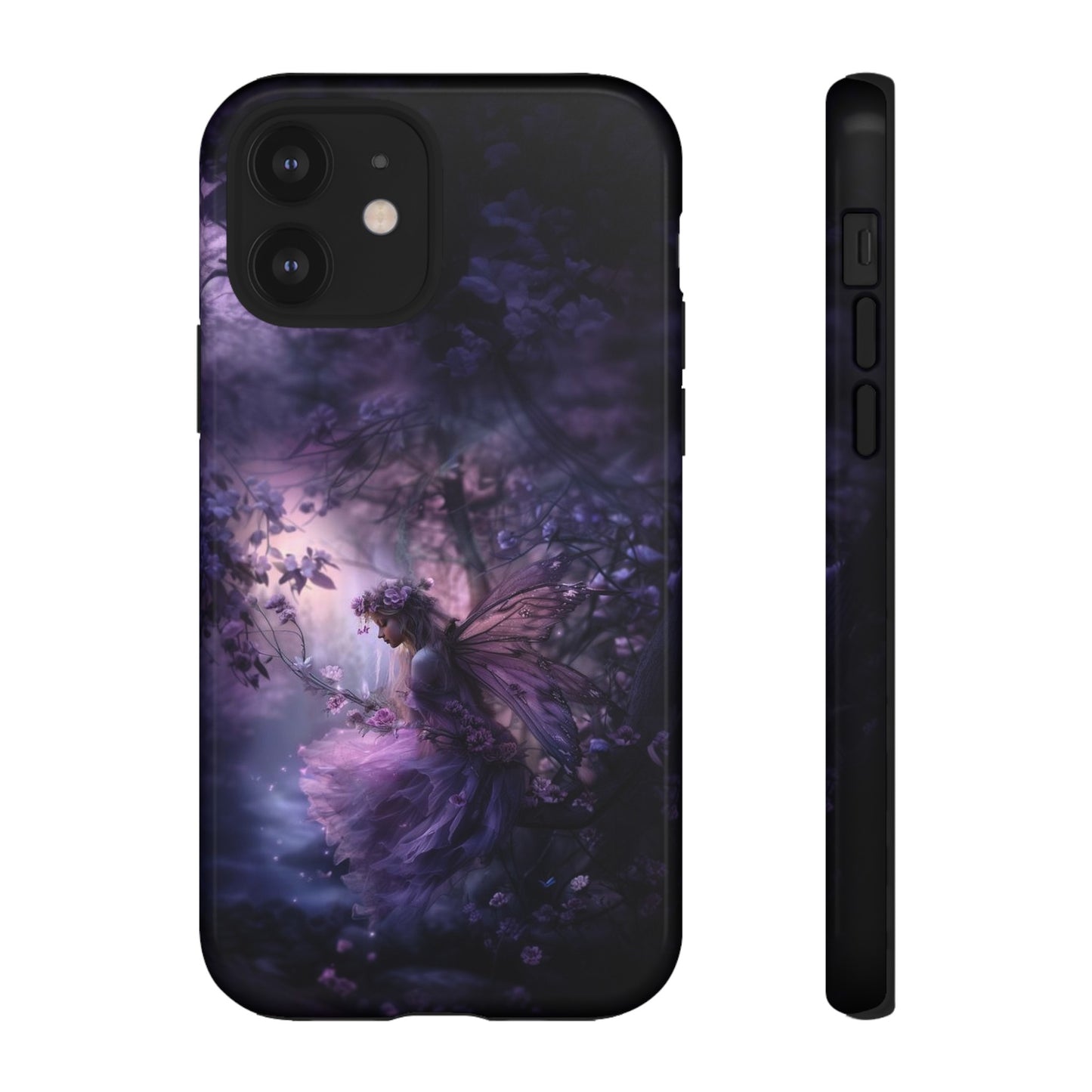 Fairy in the Moonlight Phone Case - Magical Night Scene for iPhone, Samsung Galaxy, Google Pixel Devices - Enchanted Fantasy Art