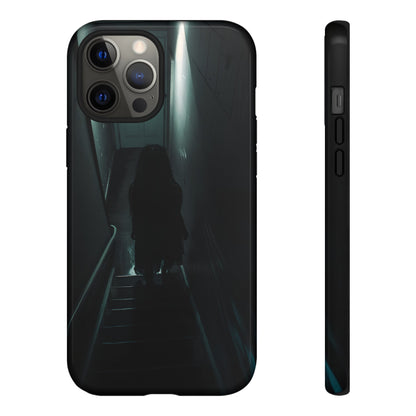 Creepy Ghost Girl Phone Case – Horror Possessed Design for iPhone, Samsung Galaxy, and Google Pixel Devices