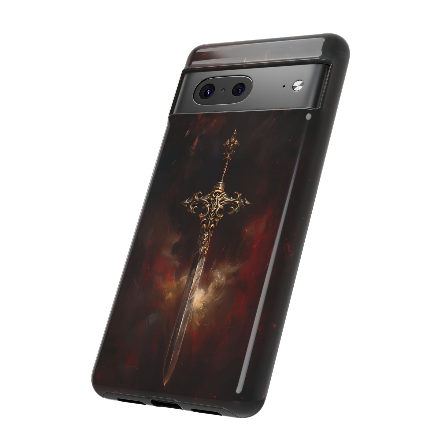 Epic Sword of Legends Phone Case - Dark Fantasy Art for iPhone, Samsung Galaxy, and Google Pixel Devices