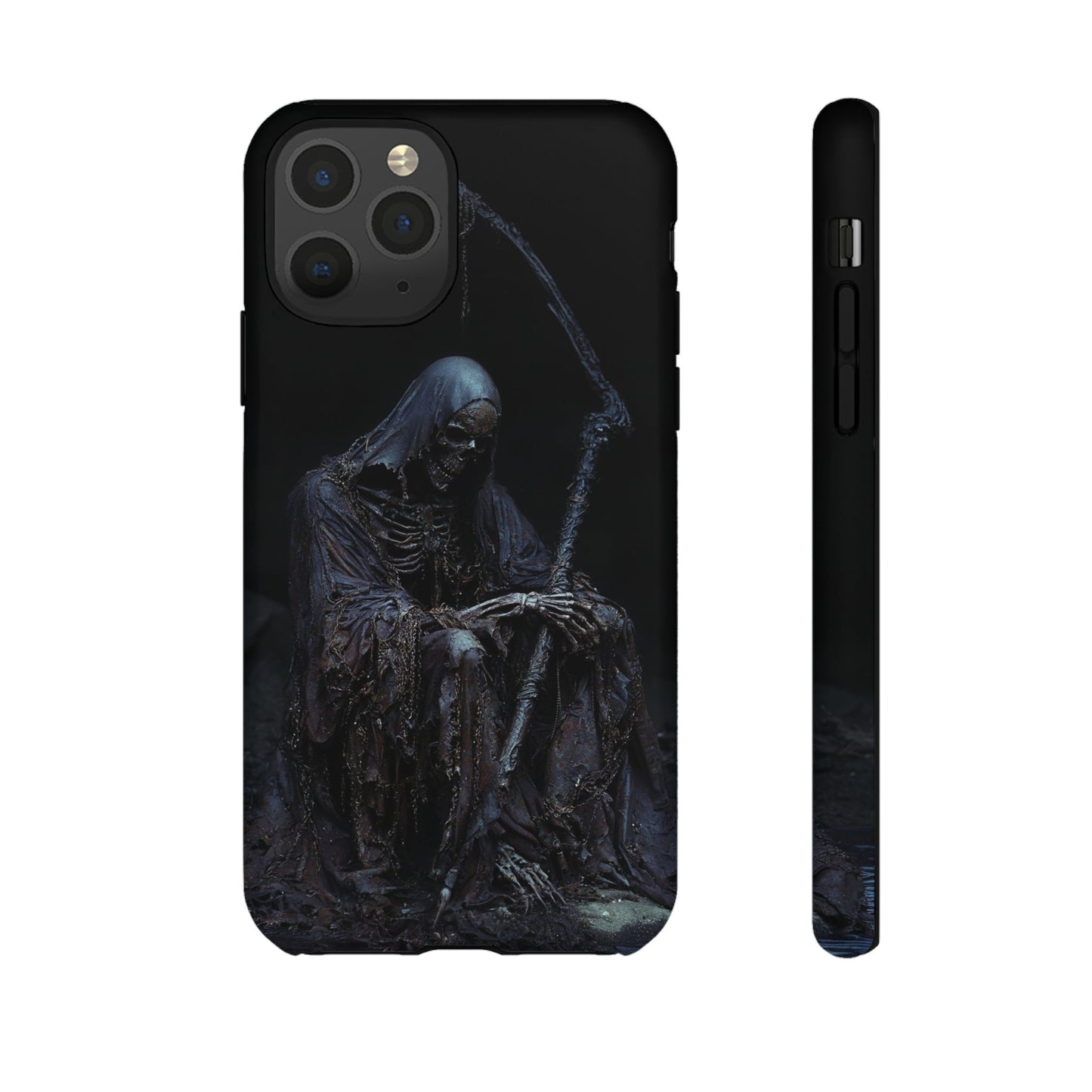 Dark Reaper Phone Case - Gothic Grim Reaper Art for iPhone, Samsung Galaxy, and Google Pixel Devices