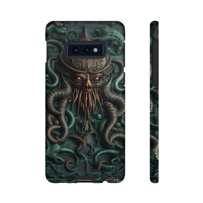 Nameless Dread Tough Phone Case – Lovecraftian Tentacle Horror Design for iPhone, Samsung Galaxy, and Google Pixel Devices