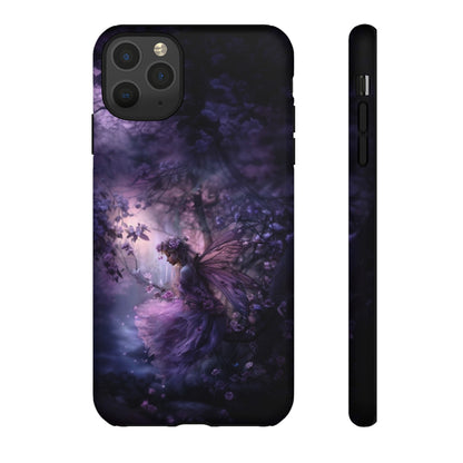 Fairy in the Moonlight Phone Case - Magical Night Scene for iPhone, Samsung Galaxy, Google Pixel Devices - Enchanted Fantasy Art