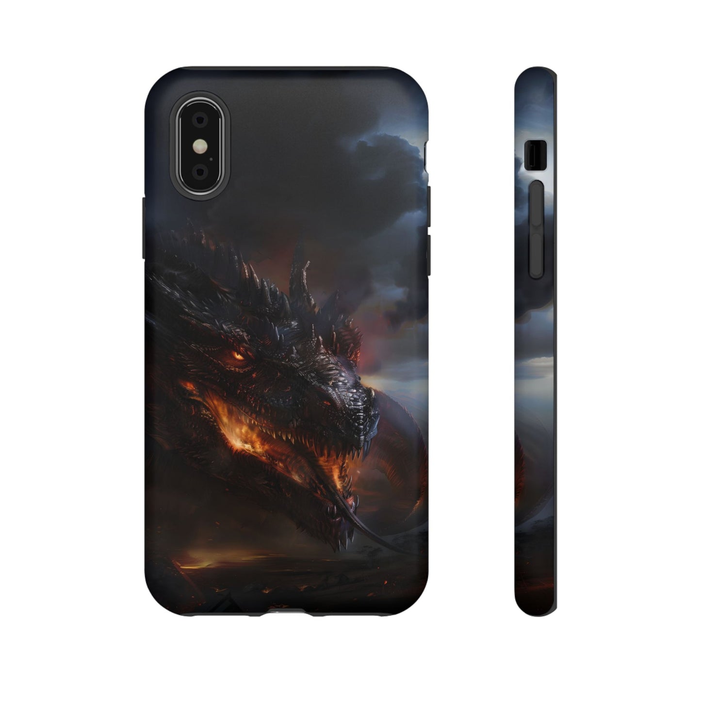 Fiery Dragon Phone Case - Epic Fantasy Art for iPhone, Samsung Galaxy, and Google Pixel Devices