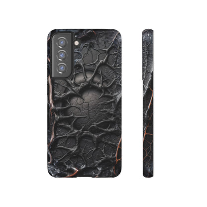 Black Veins Tough Phone Case – Lovecraftian Horror Design for iPhone, Samsung Galaxy, and Google Pixel Devices