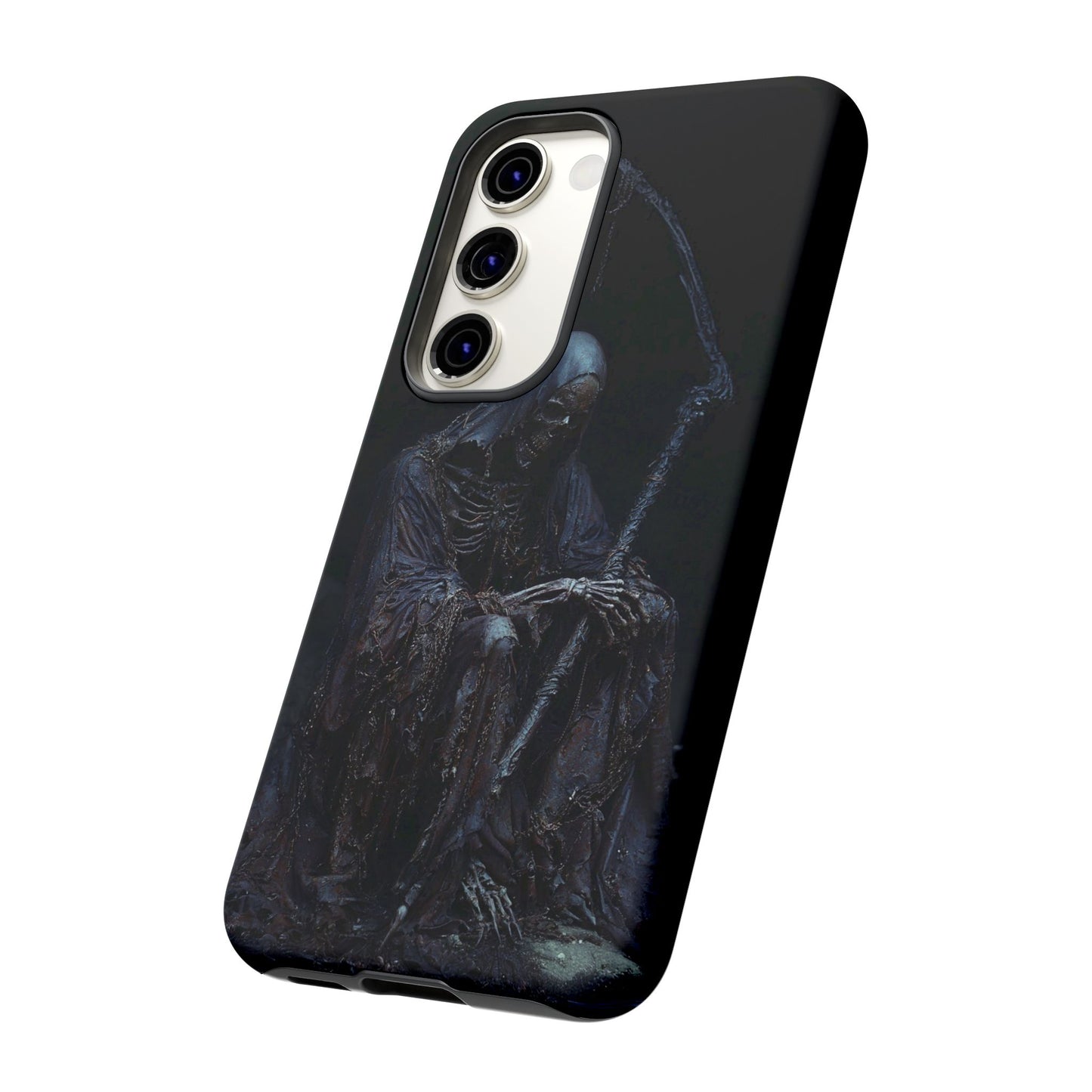 Dark Reaper Phone Case - Gothic Grim Reaper Art for iPhone, Samsung Galaxy, and Google Pixel Devices