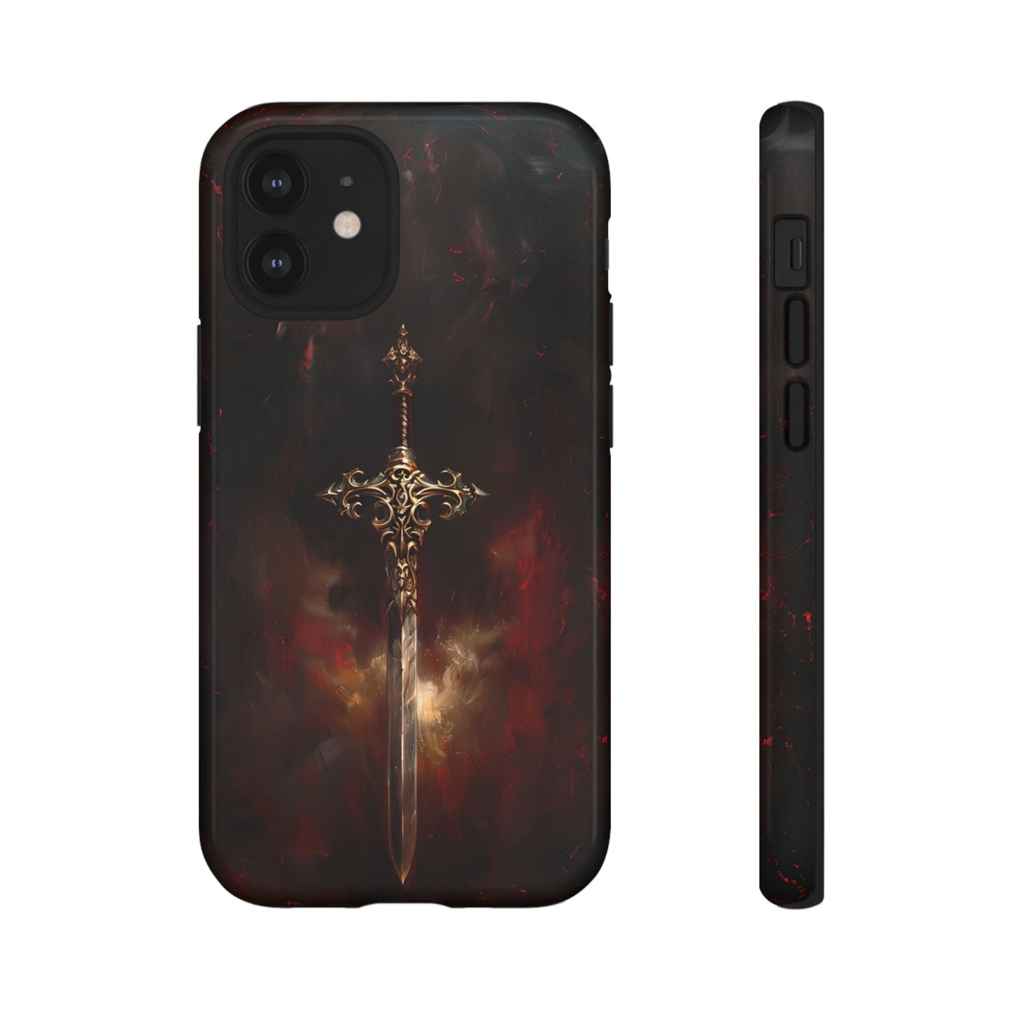 Epic Sword of Legends Phone Case - Dark Fantasy Art for iPhone, Samsung Galaxy, and Google Pixel Devices