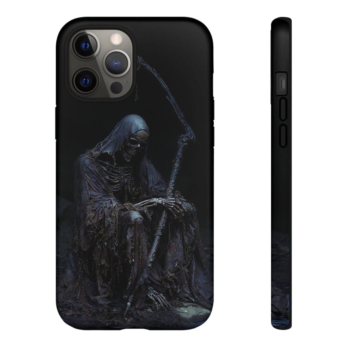 Dark Reaper Phone Case - Gothic Grim Reaper Art for iPhone, Samsung Galaxy, and Google Pixel Devices