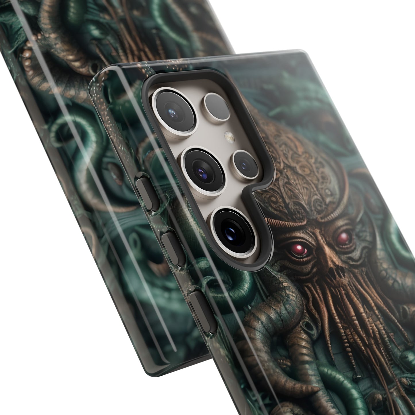 Nameless Dread Tough Phone Case – Lovecraftian Tentacle Horror Design for iPhone, Samsung Galaxy, and Google Pixel Devices