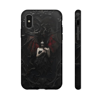 Succubus Phone Case - Dark Fantasy Gothic Design for iPhone, Samsung Galaxy, and Google Pixel Devices