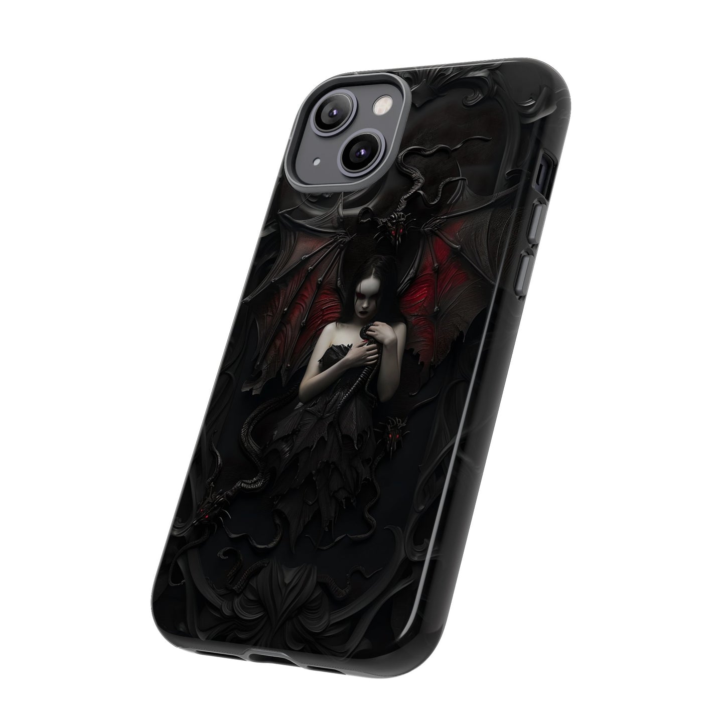 Succubus Phone Case - Dark Fantasy Gothic Design for iPhone, Samsung Galaxy, and Google Pixel Devices