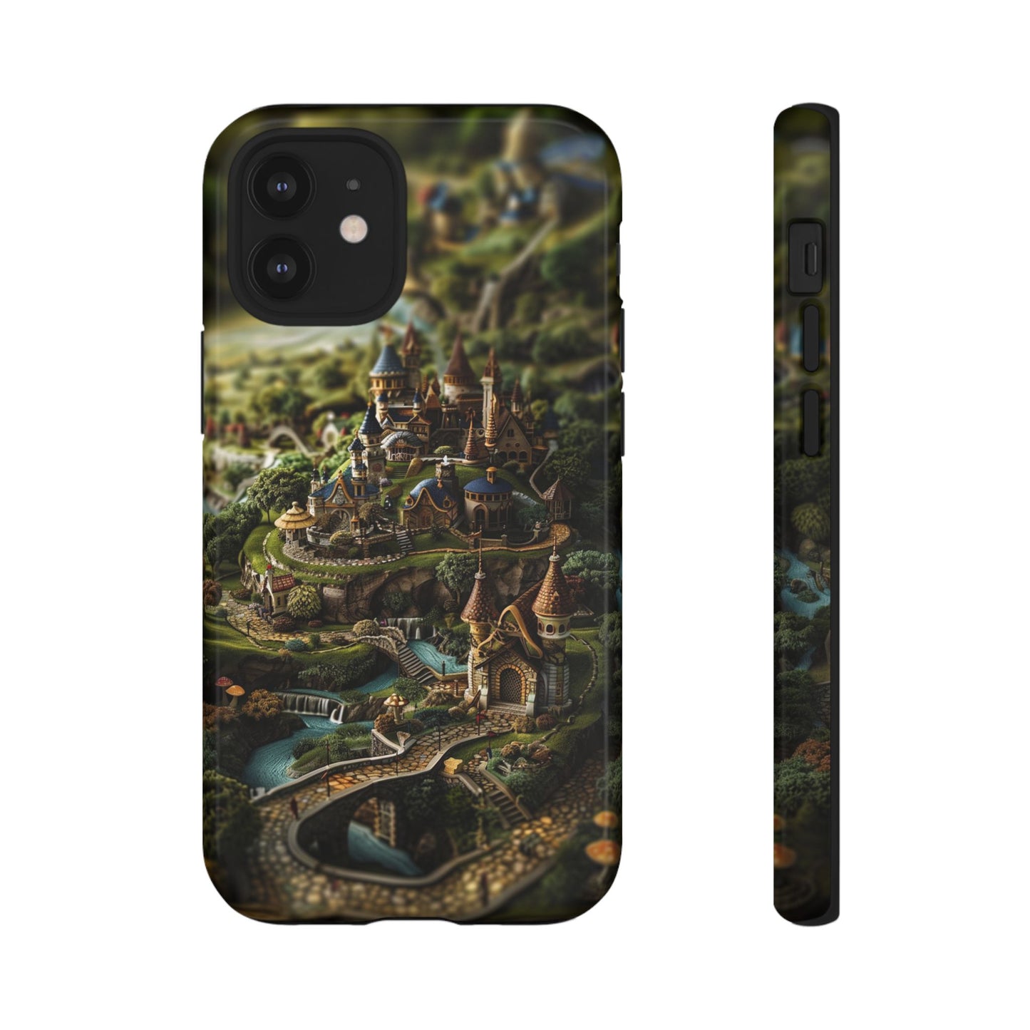 Fairy Kingdom Phone Case - Enchanted Castle Artwork for iPhone, Samsung Galaxy, and Google Pixel Devices