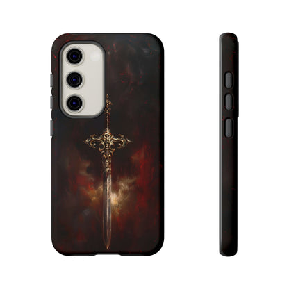 Epic Sword of Legends Phone Case - Dark Fantasy Art for iPhone, Samsung Galaxy, and Google Pixel Devices