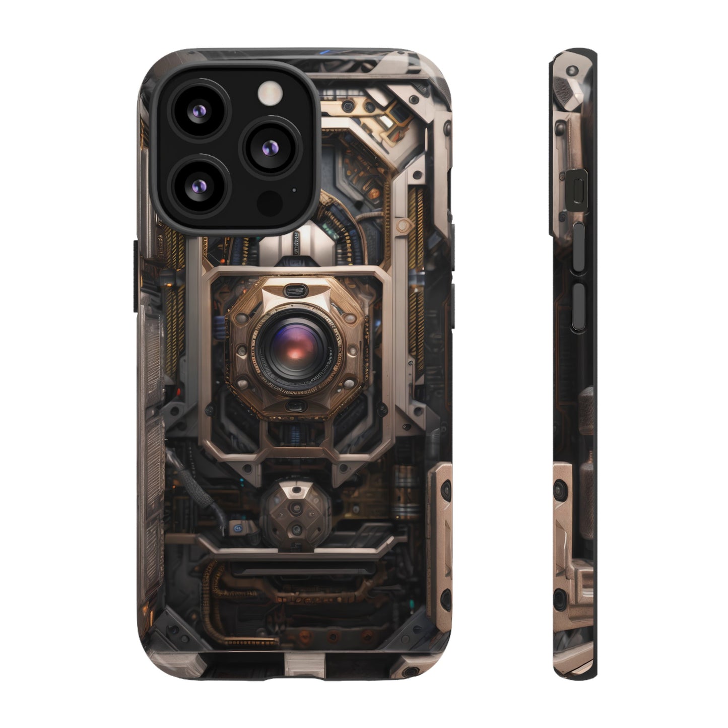 Cyberpunk Phone Case – Futuristic Tech Design for iPhone, Samsung Galaxy, and Google Pixel Devices