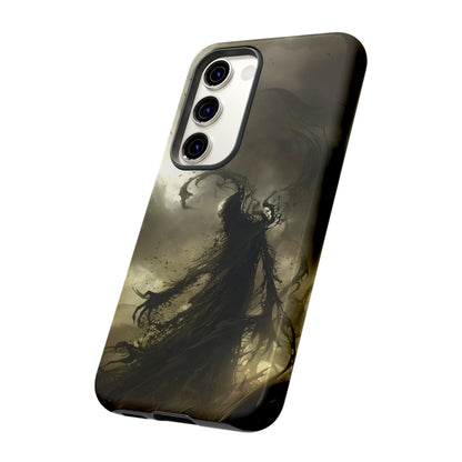 Dark Spirit Phone Case – Grim Reaper Haunting Design for iPhone, Samsung Galaxy, and Google Pixel Devices