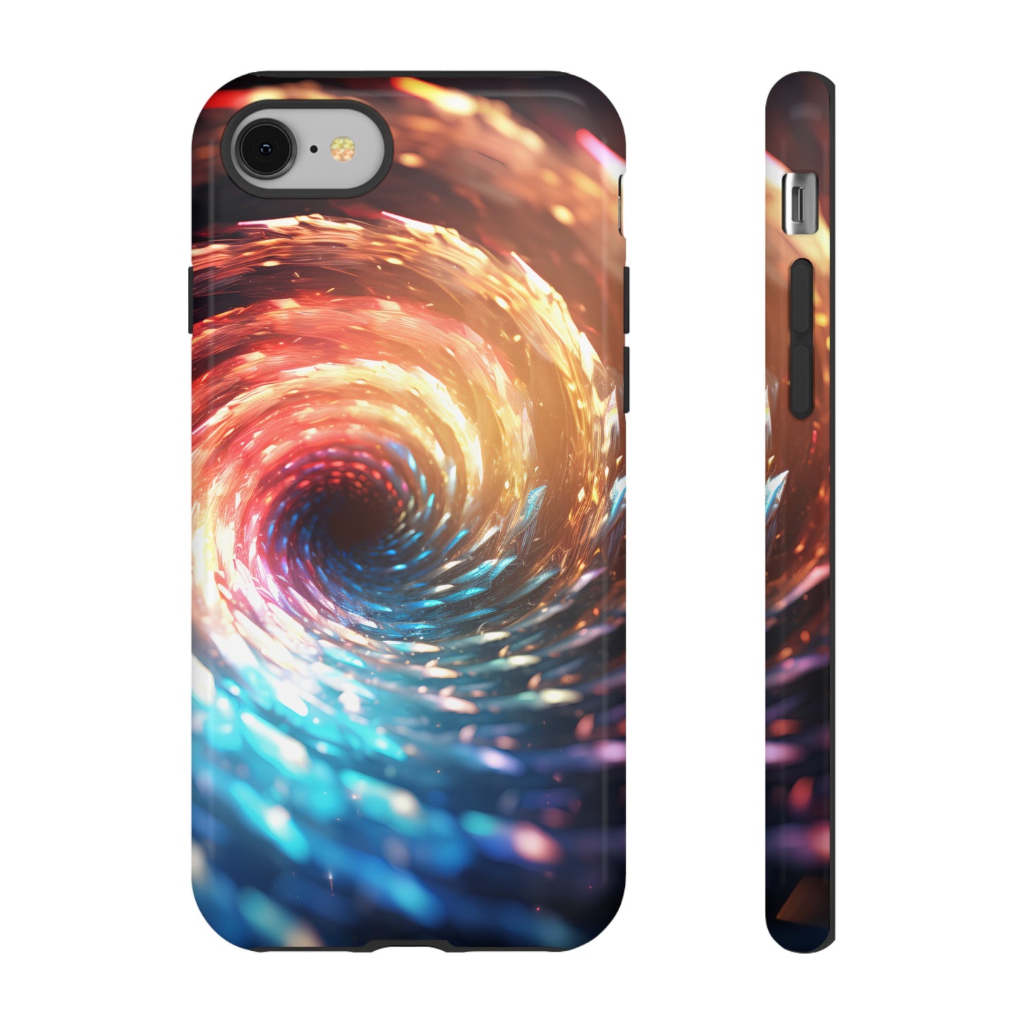 Crystal Portal of Light Phone Case – Vibrant Cosmic Design for iPhone, Samsung Galaxy, and Google Pixel Devices