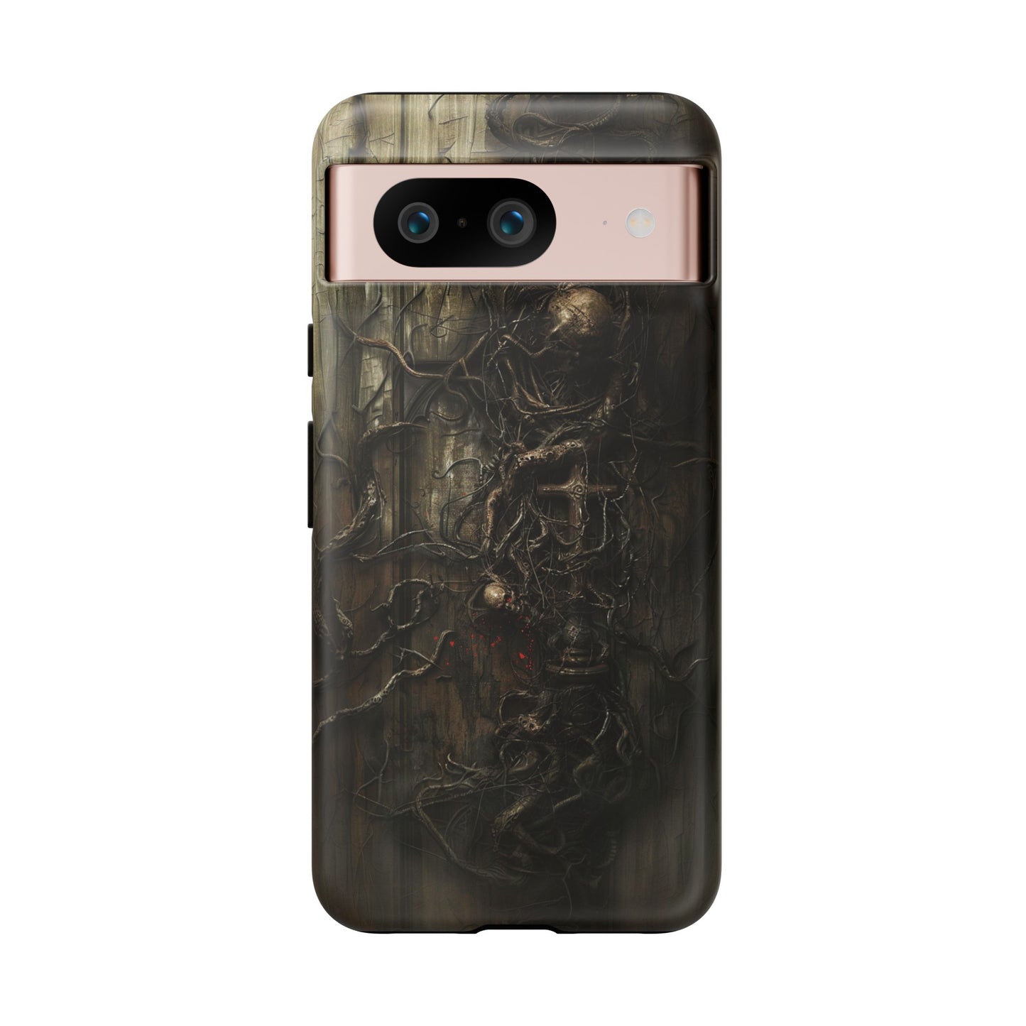 Creeping Dread Phone Case - Giger-Inspired Art for iPhone, Samsung Galaxy, and Google Pixel Devices