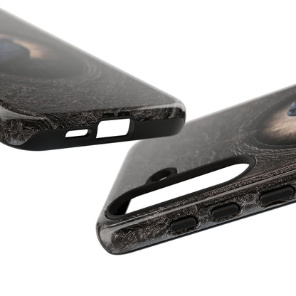 Gothic Raven Phone Case - Mysterious Dark Bird Design