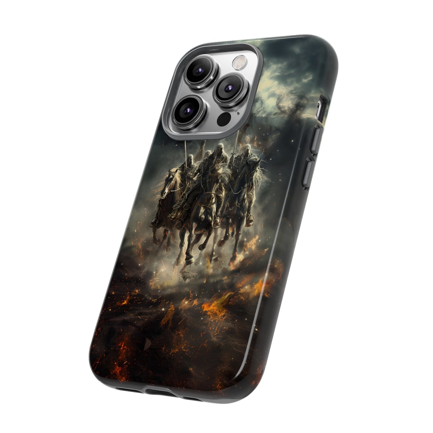 Four Horsemen of the Apocalypse Phone Case – Armageddon Design for iPhone, Samsung Galaxy, and Google Pixel Devices