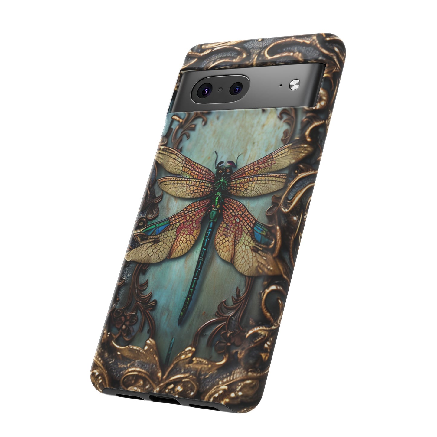 Dragonfly Phone Case – Elegant Nature-Inspired Design for iPhone, Samsung Galaxy, and Google Pixel Devices