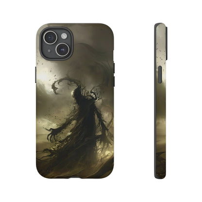 Dark Spirit Phone Case – Grim Reaper Haunting Design for iPhone, Samsung Galaxy, and Google Pixel Devices