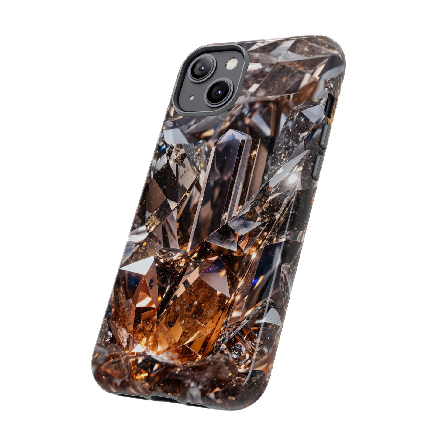 Crystalline Phone Case – Healing Crystal Quartz Design for iPhone, Samsung Galaxy, and Google Pixel Devices