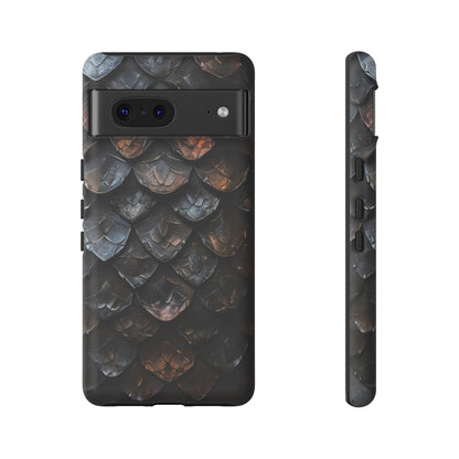 Dragon Scales Phone Case – Fantasy DnD Roleplay Design for iPhone, Samsung Galaxy, and Google Pixel Devices