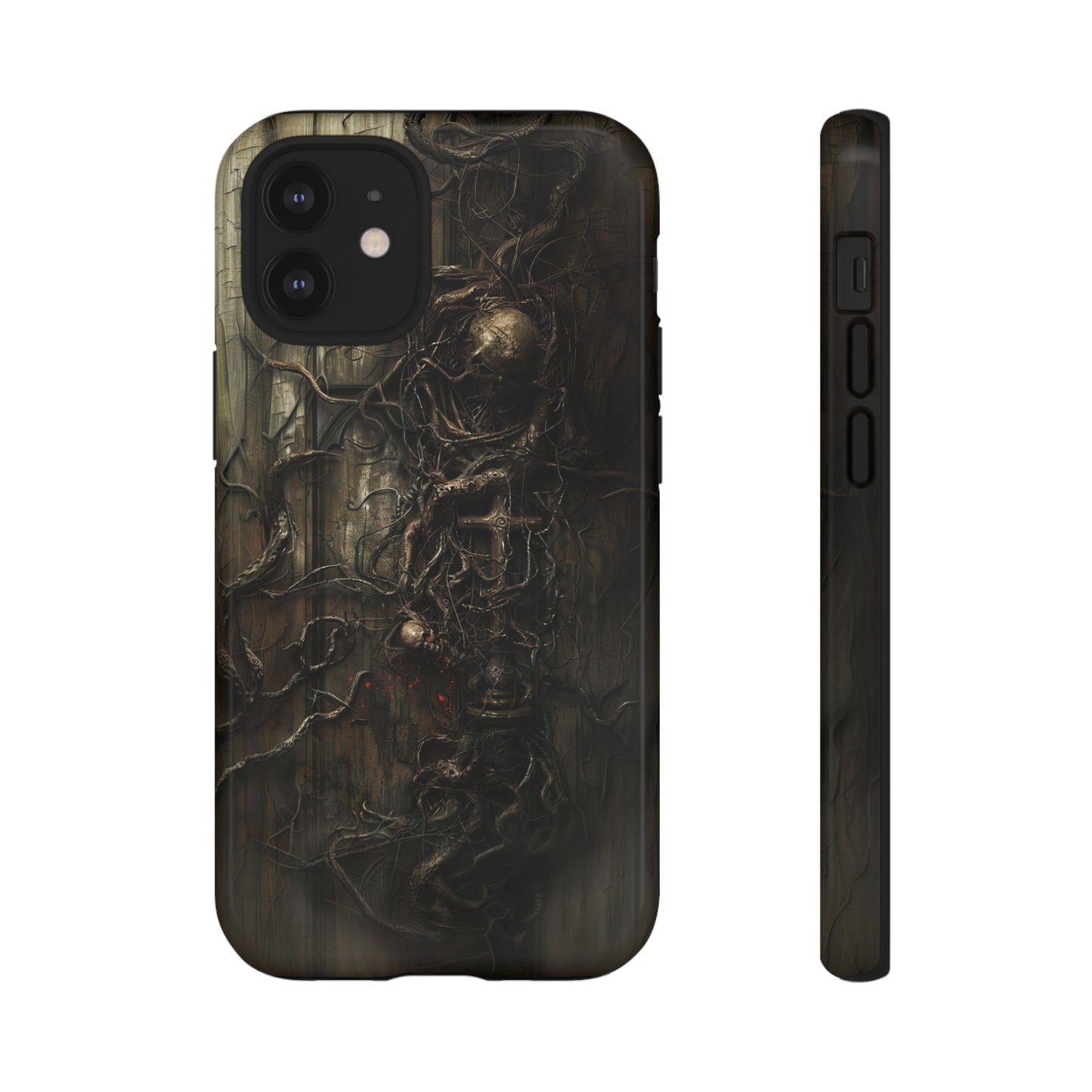 Creeping Dread Phone Case - Giger-Inspired Art for iPhone, Samsung Galaxy, and Google Pixel Devices