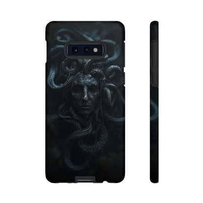 Medusa's Gaze Phone Case - Dark Mythological Design for iPhone and Samsung Galaxy Devices