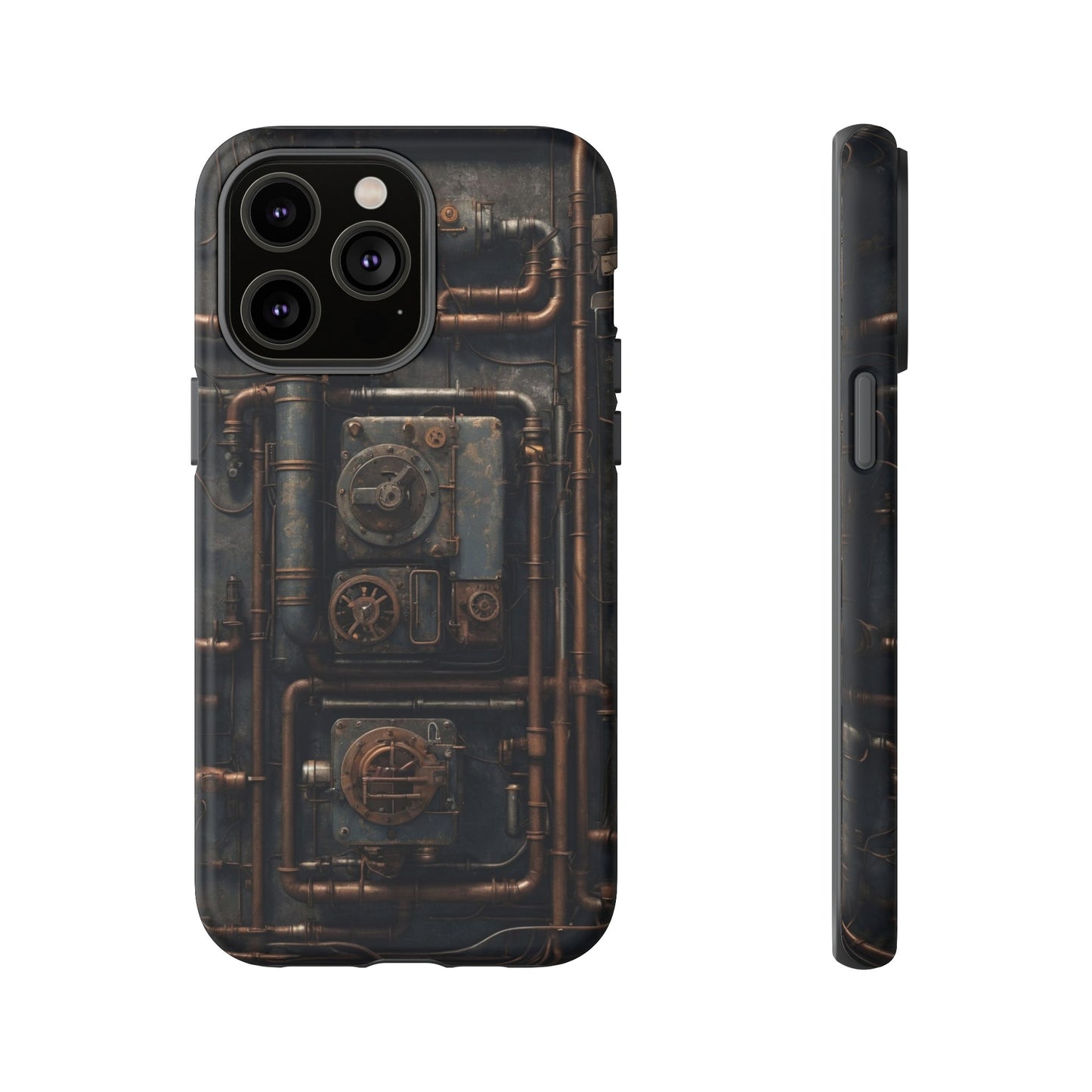 Diesel Punk Phone Case – Industrial Retro-Futuristic Design for iPhone, Samsung Galaxy, and Google Pixel Devices