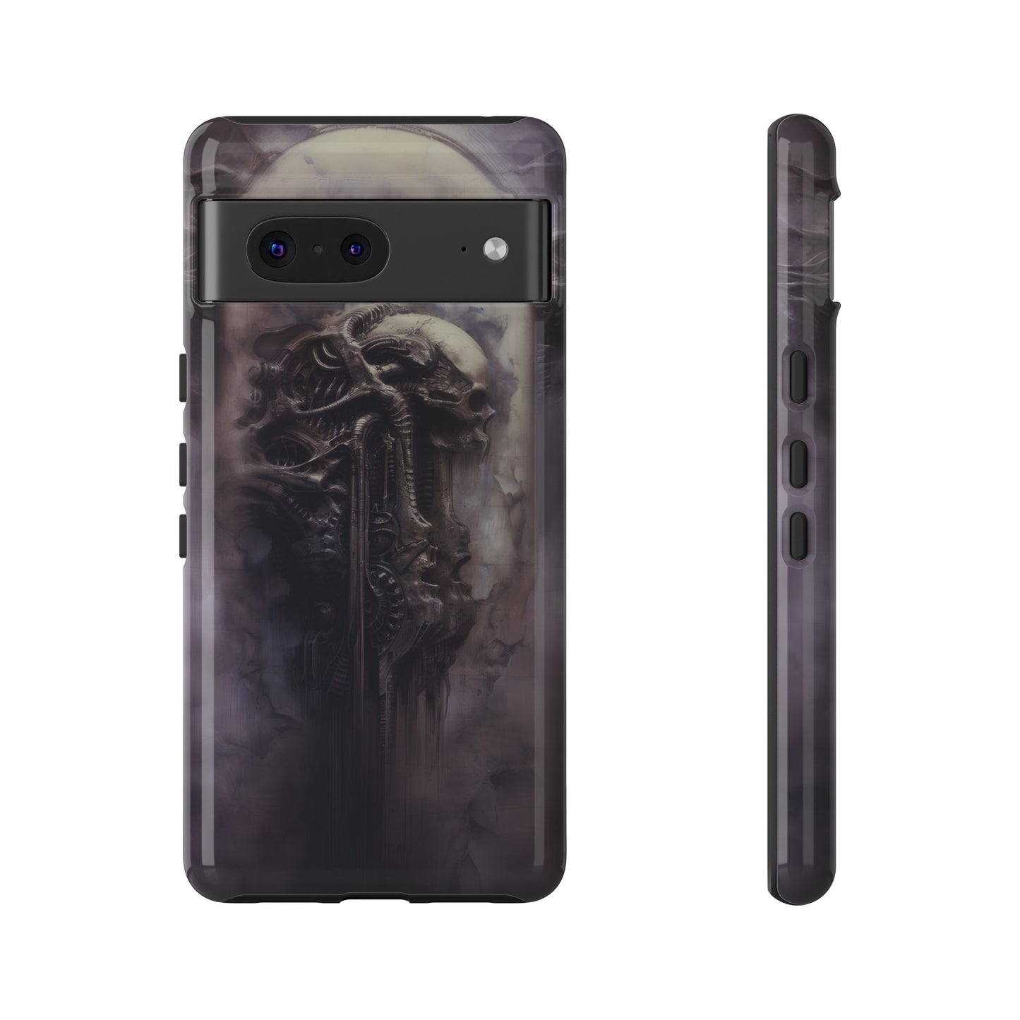 Dark Android Dream Phone Case – Futuristic Alien Horror Design for iPhone, Samsung Galaxy, and Google Pixel Devices