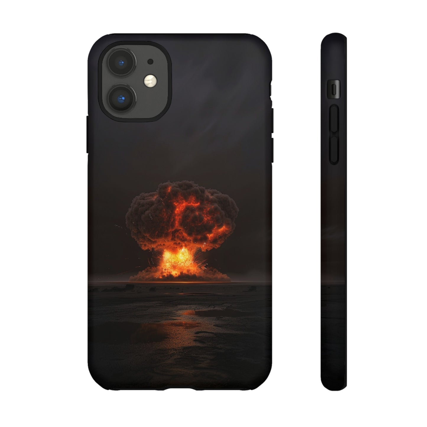 Atomic Explosion Phone Case - Dramatic Mushroom Cloud Design for iPhone and Samsung Galaxy Devices