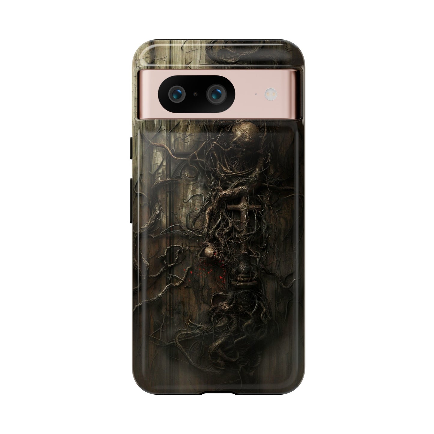 Creeping Dread Phone Case - Giger-Inspired Art for iPhone, Samsung Galaxy, and Google Pixel Devices