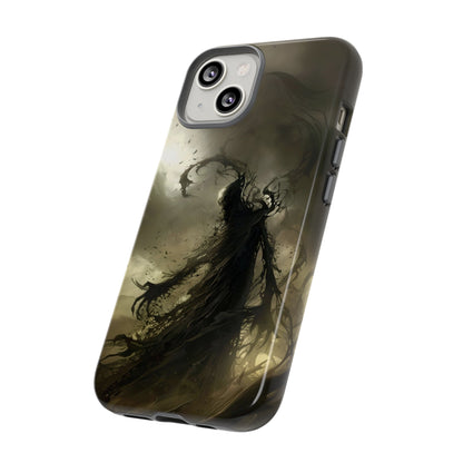 Dark Spirit Phone Case – Grim Reaper Haunting Design for iPhone, Samsung Galaxy, and Google Pixel Devices