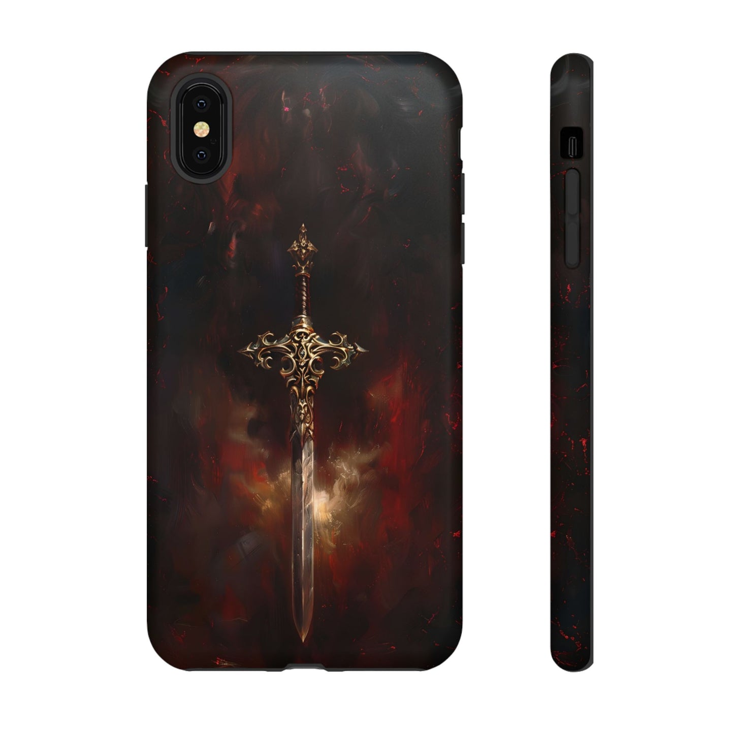 Epic Sword of Legends Phone Case - Dark Fantasy Art for iPhone, Samsung Galaxy, and Google Pixel Devices