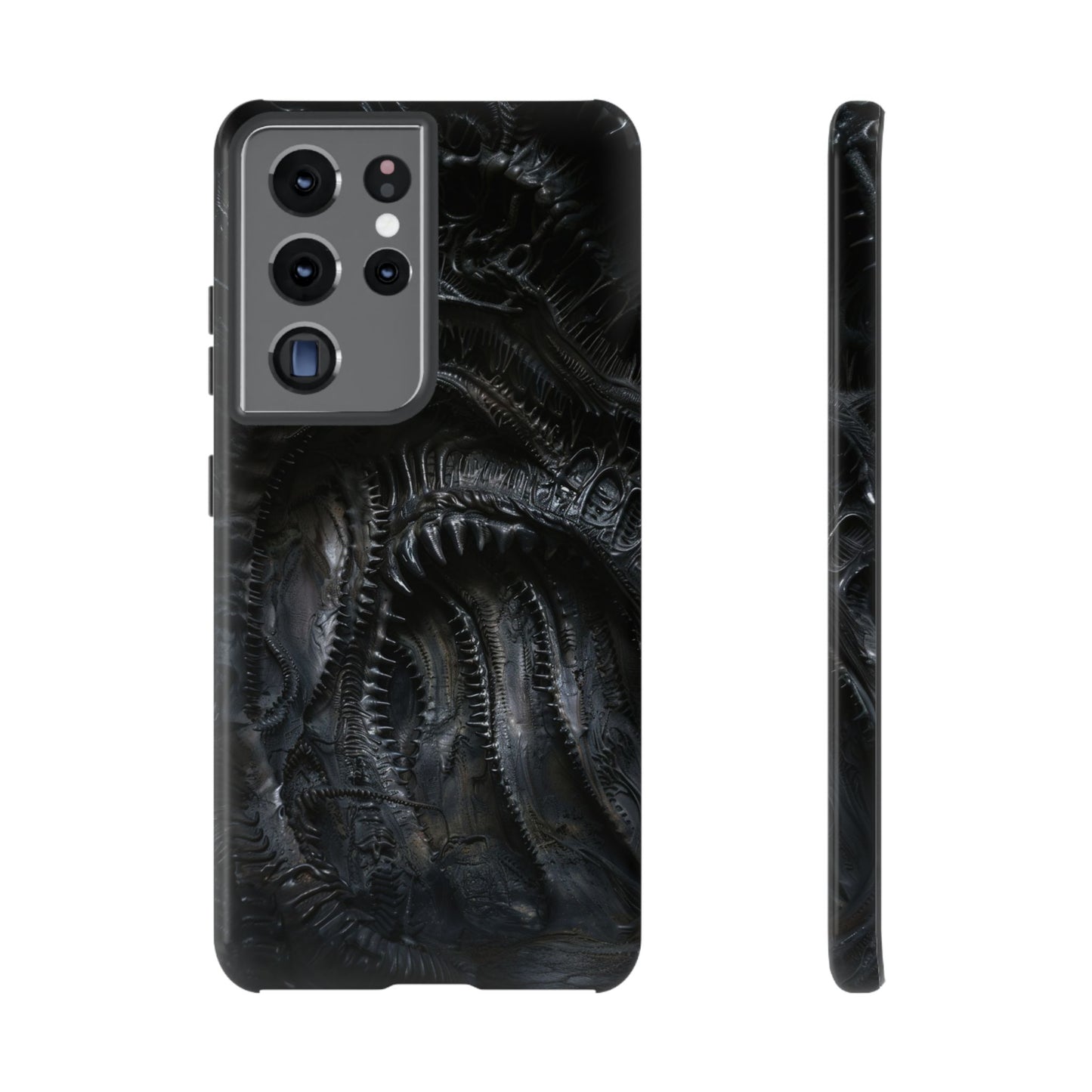 Surreal Biomechanical Phone Case - Gothic Sci-Fi Art for iPhone, Samsung Galaxy, and Google Pixel Devices