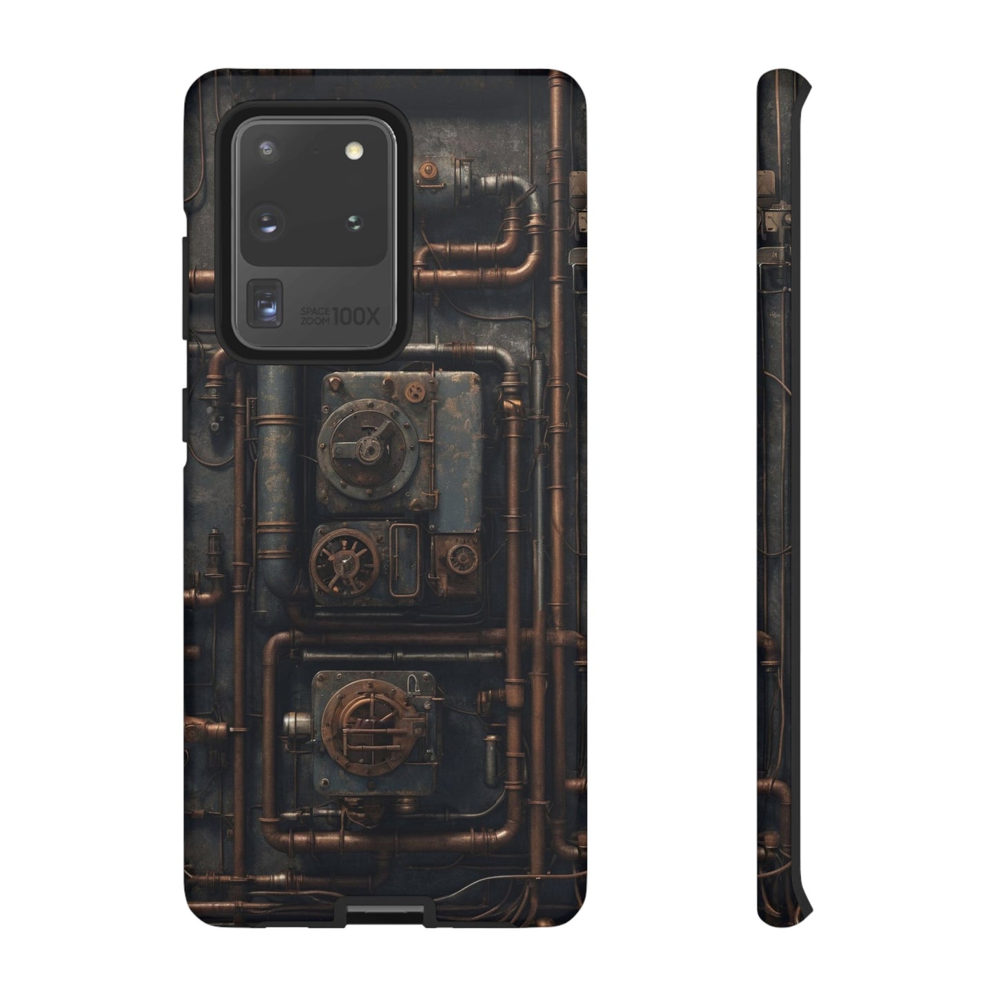 Diesel Punk Phone Case – Industrial Retro-Futuristic Design for iPhone, Samsung Galaxy, and Google Pixel Devices