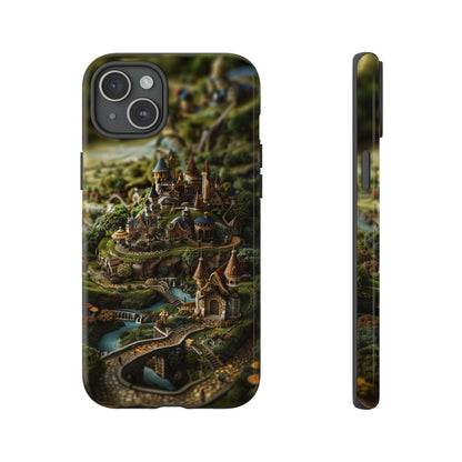 Fairy Kingdom Phone Case - Enchanted Castle Artwork for iPhone, Samsung Galaxy, and Google Pixel Devices