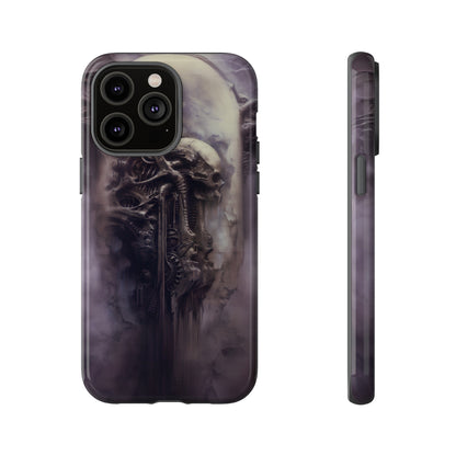 Dark Android Dream Phone Case – Futuristic Alien Horror Design for iPhone, Samsung Galaxy, and Google Pixel Devices