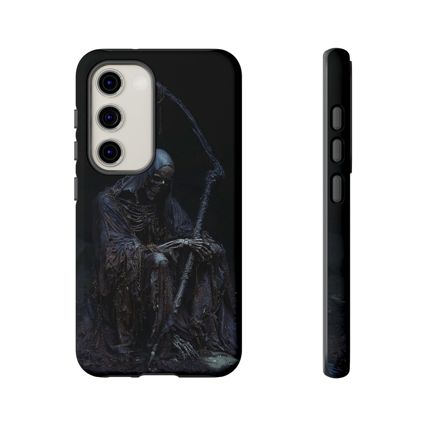 Dark Reaper Phone Case - Gothic Grim Reaper Art for iPhone, Samsung Galaxy, and Google Pixel Devices