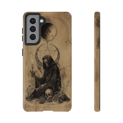 Gothic Reaper Phone Case - Dark Aesthetic Art for iPhone, Samsung, Google Pixel