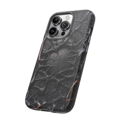 Black Veins Tough Phone Case – Lovecraftian Horror Design for iPhone, Samsung Galaxy, and Google Pixel Devices