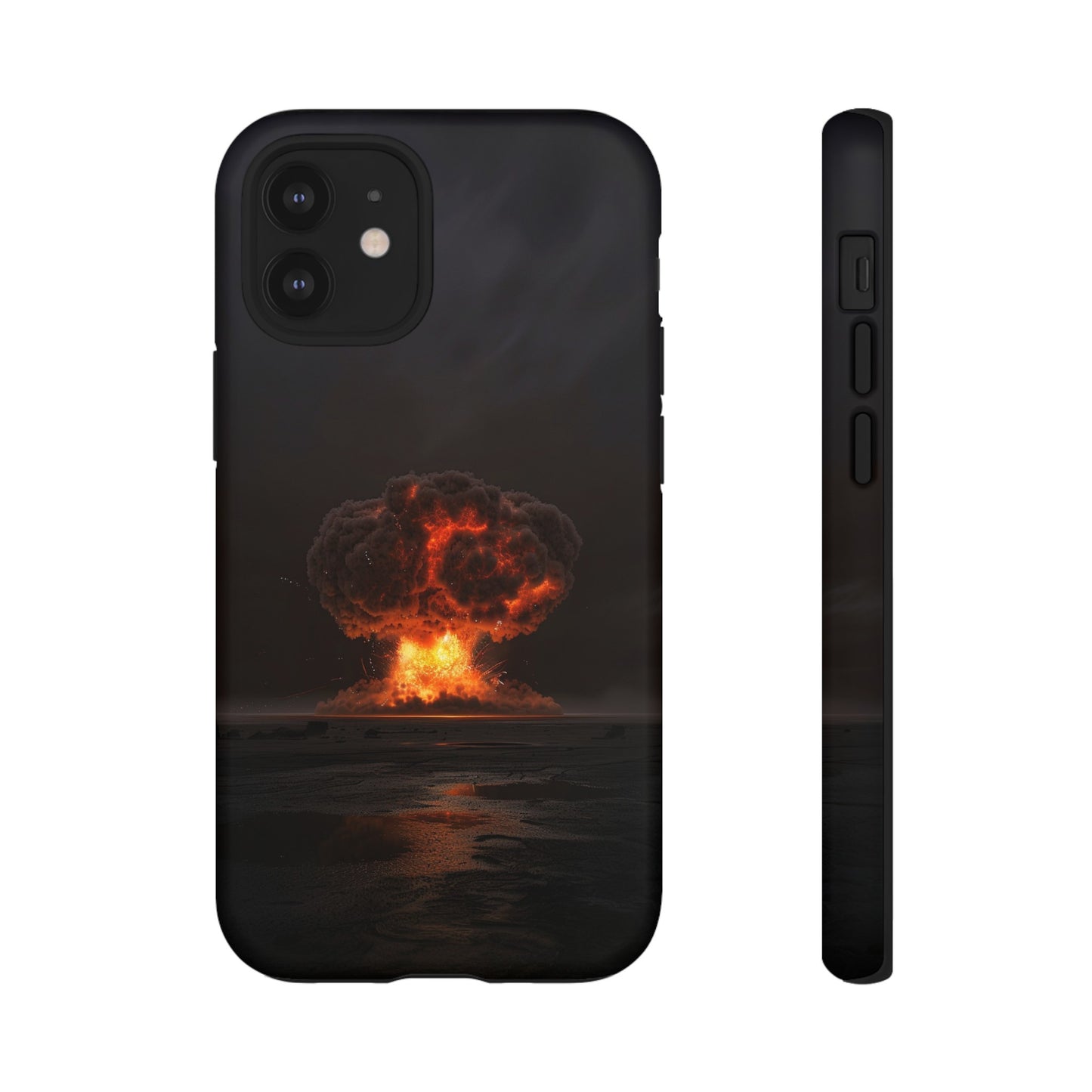 Atomic Explosion Phone Case - Dramatic Mushroom Cloud Design for iPhone and Samsung Galaxy Devices